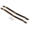 dophee 4Pcs Antique Bronze Rotatable Folding Lid Support Stay Hinges