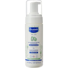 Mustela Shampoo En Espuma Para Recién Nacidos Para Piel Normal, 150 ml