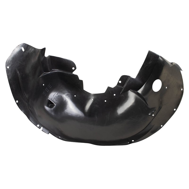 TRQ Front Left Inner Fender Liner Black Drivers Side Compatible