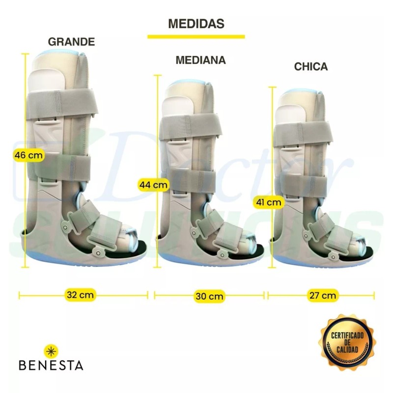 Benesta Bota Walker Benesta Larga De 17¨ Talla L