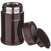 Zojirushi Stainless Steel Food Jar, Medium, Dark Brown