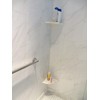 Natural Stone Accessories Shower Corner Shelf MM Quartz Statuary Size