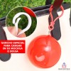 Importeek 3pz Capa Impermeable Lluvia Agua Bolsillo Portatil Llavero