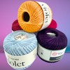 YarnArt Violet – 100% Mercerized Cotton Crochet & Knitting Yarn