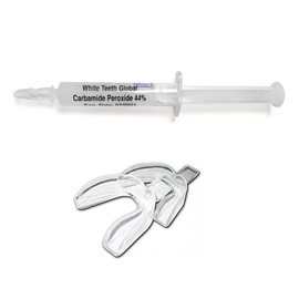 Teeth Whitening Gel Syringe Dispensers 44% Carbamide Peroxide, Tooth Bleaching Gel Multiple Quantities Available and Size Available (3 ml, 1)
