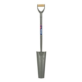 Spear & Jackson 2154HK 16" Tubular Steel Draining Shovel,Gray