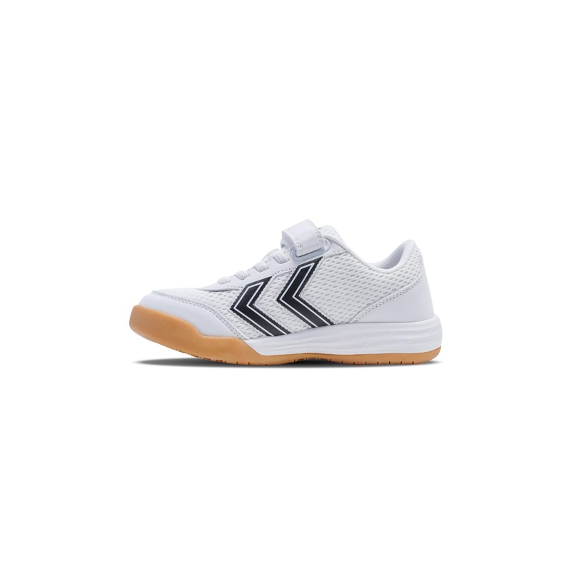 hummel MULTIPLAY Flex VC JR - Scarpe da Ginnastica, White/Black,