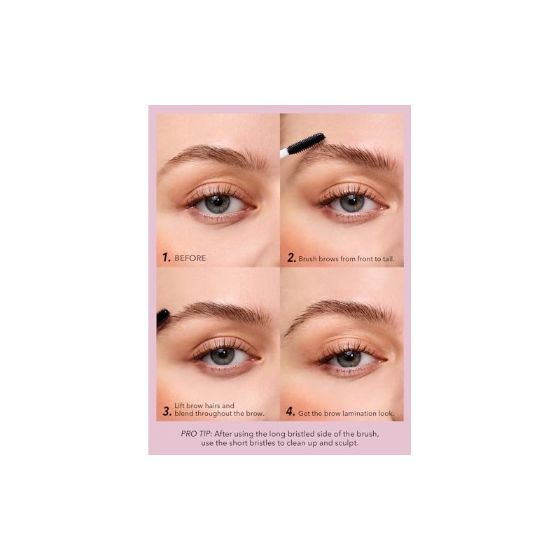 SHEGLAM Fijador de Cejas de Larga Duración - Gel Transparente