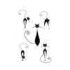 Oottati Small Cute Temporary Tattoo Kitten Cat Neck Hand (Set