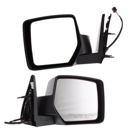 Garage-Pro Driver & Passenger Side Power Non-Heated Mirrors for Dodge Nitro 2007-2011 Textured