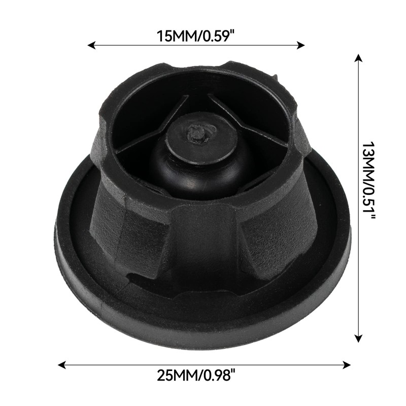 5 x Rubber Bearing Engine Cover Grommets for Mercedes S212