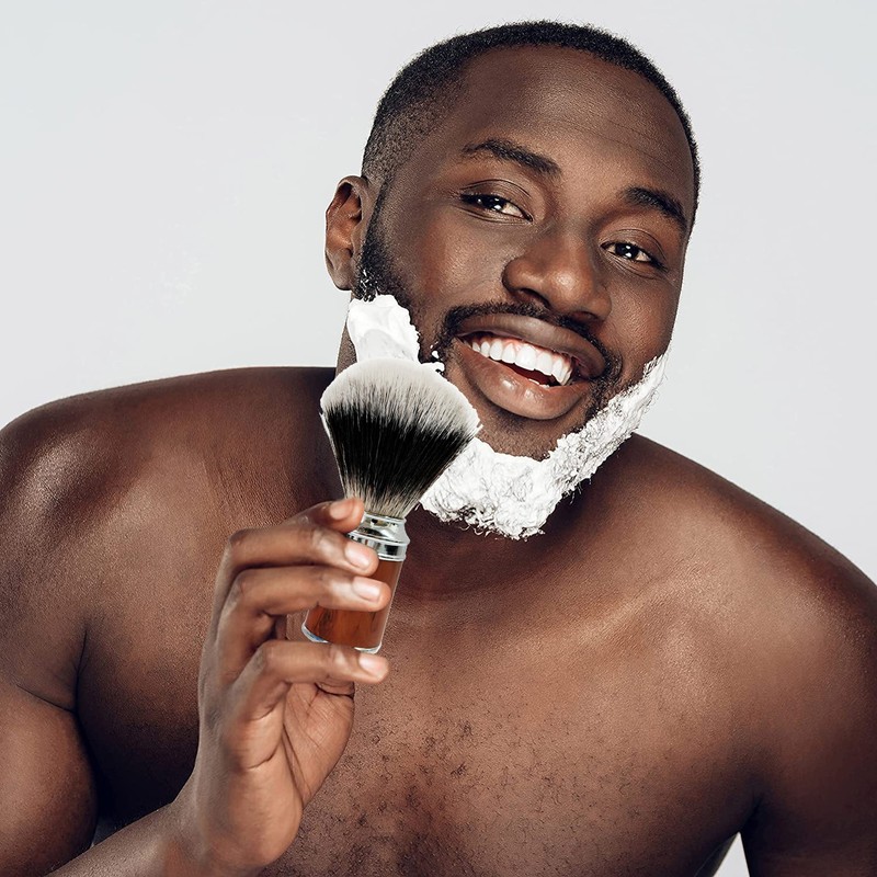 Men's Beard Shaving Brush Barber Salon Men Facial Beard Cleaning