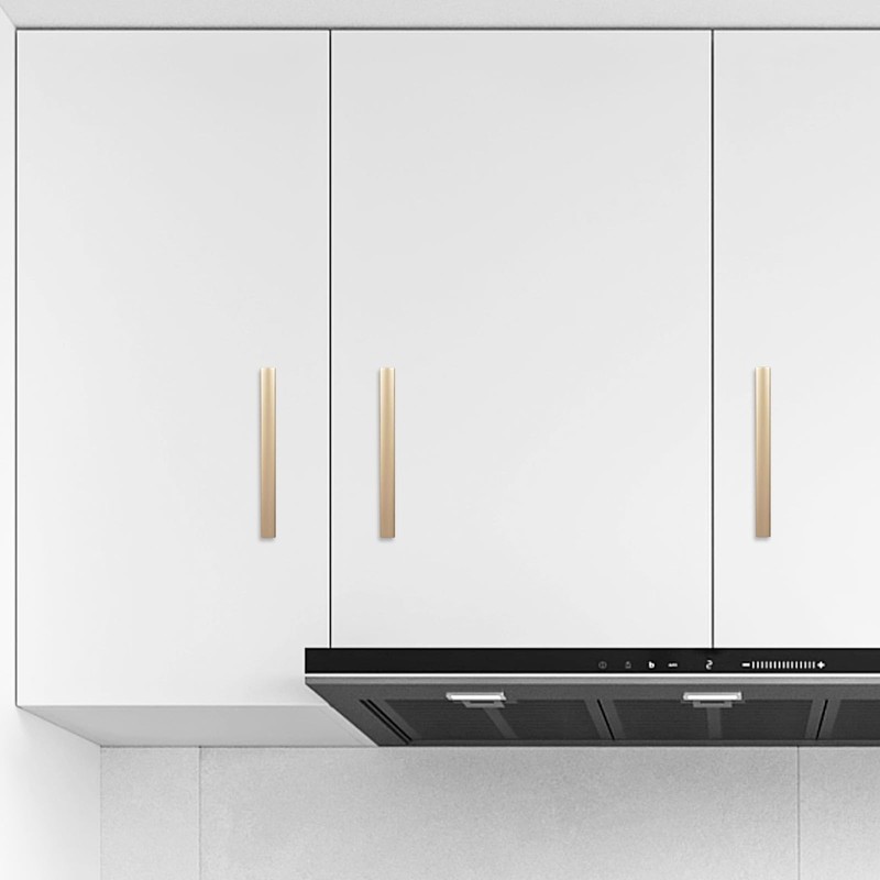 Amasideca 10 Pack Champagne Copper Pulls 5 Inch Hole Centers