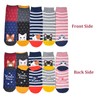 HABUAETY Women Cat Dog Socks Girls Animal Sox Fun Funny