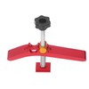 Woodworking T Track Hold Down Clamp Workbench Adjustable Chute Aluminum