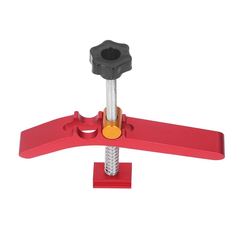 Woodworking T Track Hold Down Clamp Workbench Adjustable Chute Aluminum