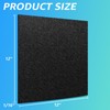 Art3d ABS Plastic Sheets 1/16 Inch Thick 12"x12", 2 Pack