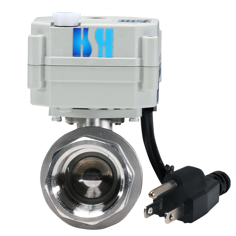 HSH-Flo 1" DN25 110-230VAC Normally Closed CF8/Stainless Steel 304 Manual