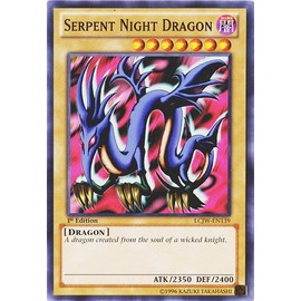 YU-GI-OH! - Serpent Night Dragon (LCJW-EN139) - Legendary Collection 4: Joey's World - 1st Edition - Common