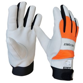 SWS Forst GmbH Schnittschutzhandschuh Forsthandschuh aus Leder Klasse 1 20m/s Gr. S