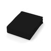 Soleil d'ocre, Flat Sheet, Cotton, 57 Threads, Black, 180 x