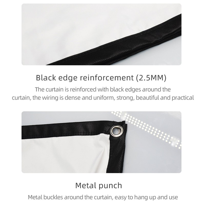 84inch Projector Screen 16:9 HD Projection Screen with Hook for