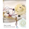 Refrigerator Evaporator Fan Motor Replace EAU64824806 Z40E12MS1A0-57K06 Fit for LG
