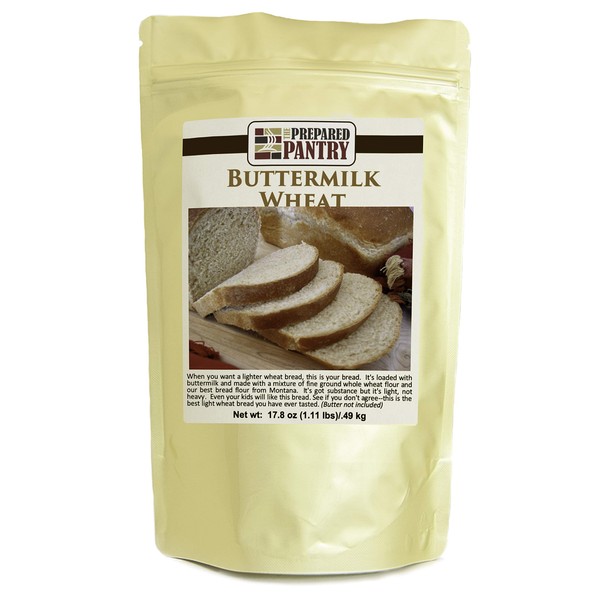The Prepared Pantry Buttermilk Wheat Bread Mix; Single Pack; For