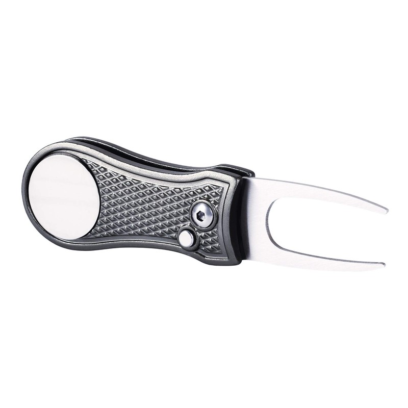 Mile High Life All Metal Foldable Golf Divot Tool with