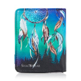 Shagwear Women's Purse Girls Teen Teenager Wallet, Wolf Dream Catcher