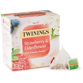 Twinings Strawberry and Elderflower Herbal Tea bags, 20 Tea bags