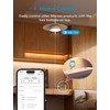 Meross WiFi Hygrometer Indoor Thermometer, Smart LCD Digital Temperature Humidity