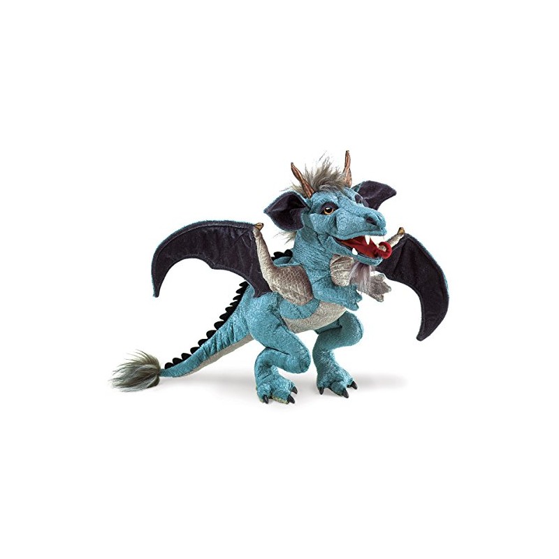 Folkmanis Sky Dragon Hand Puppet, Multi-Colored (2958)