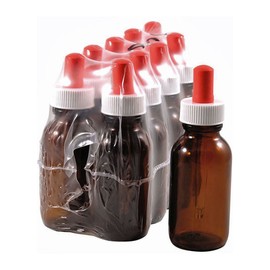 Amber Bottle 50ml with Dropper 14 Pack