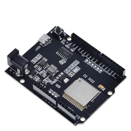 DollaTek R3 ESP32 ESP-32 CH340G Development Board Dual-Mode WiFi Bluetooth 4MB Flash DC 5V-12V with Micro USB