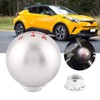 EVGATSAUTO Aluminium Gear Knob, 5-Speed and 6-Speed Car Manual Aluminium