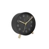 Karlsson Alarm clock 'Lofty' (Black), Metal, 11 x 4,5 x