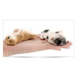 Nekogamiyama Shiba Inu Shiba Dog Wanko Belly-Up Miniature Figurine Statue Model Interior Collector Model