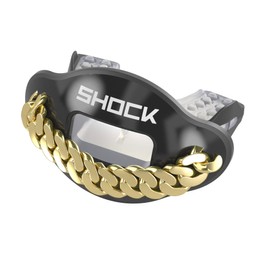 Shock Doctor Lip Guard, Adult and Youth Mouth Guard Football with Strap, Breathable Wide Opening Football Mouthpiece for Youth and Adults OSFA, Shock Doctor Mouth Guards, Max Airflow