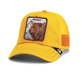 Goorin Bros. Call of The Wild Collection Trucker Hat for Men and Women, Gold (Safeguard), One Size