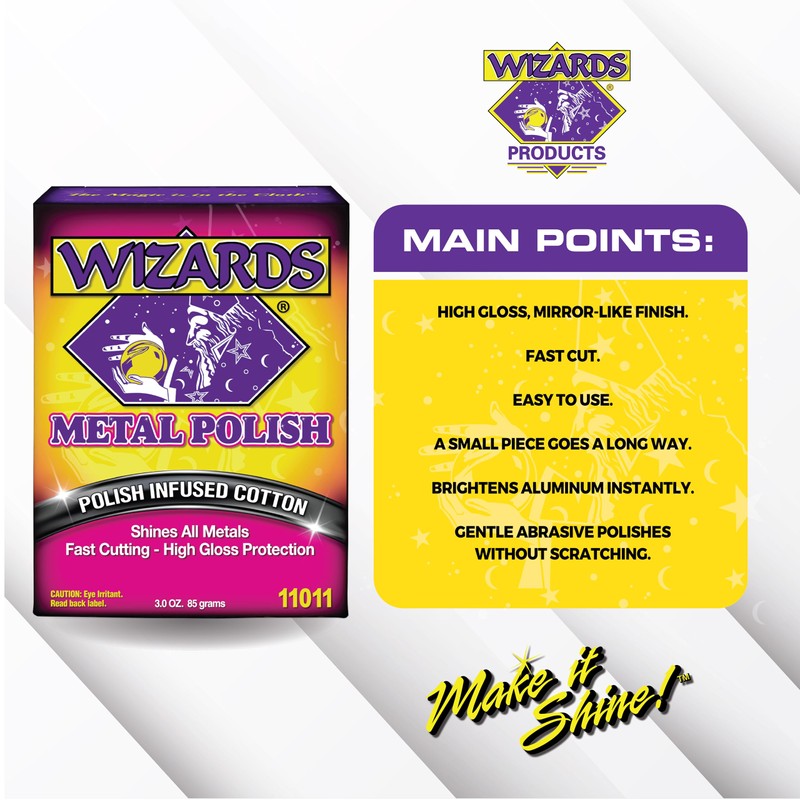Wizards Metal Polish_Silver, Brass, Stainless & Aluminum Car Care 3oz-wt_11011