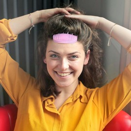 Hair Volume Clip Hair Root Lifter Clips Comb for Curly Hair Hair Root Volumizing Clips for Flat Hair 2PCS Purple