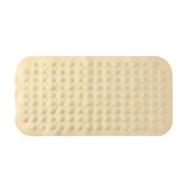Tile adsorption anti-slip bathroom mat (36x70cm) (beige)