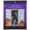 Halloween Skeleton Decoration Door Cover (30" x 72")