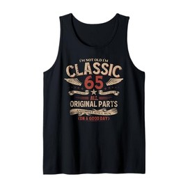 65th Birthday Man Gift 1960 I´m not Old I´m Classic Vintage Tank Top