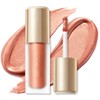 FOCALLURE Shimmer Liquid Highlighter, Smooth Cream Formula and Non-greasy Finish,Delivers