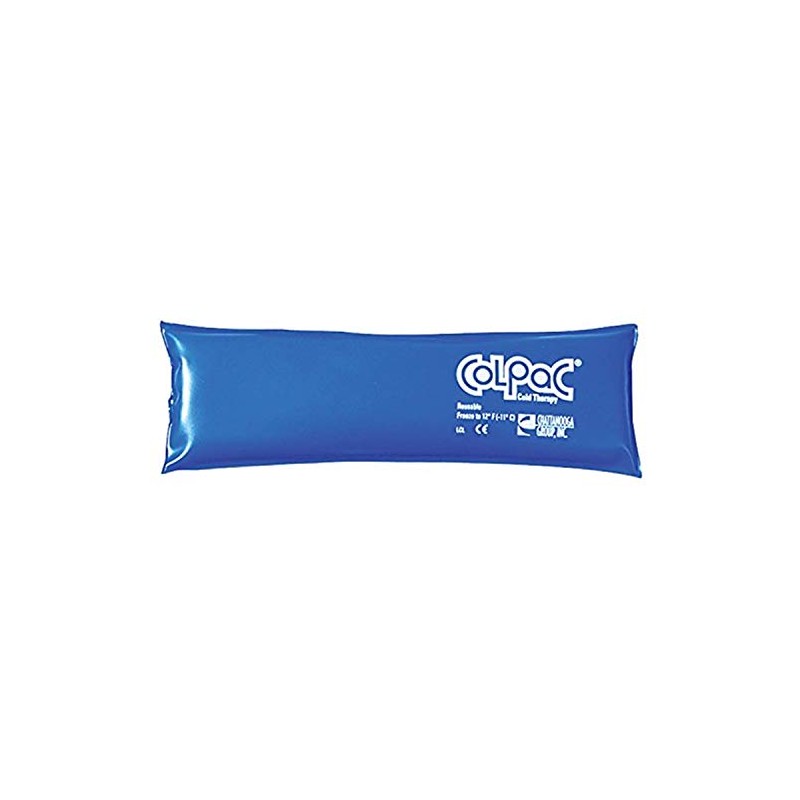 ColPac 00-1502 Reusable Throat Blue Vinyl Cold Pack, 3" Length