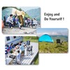 MaiuFun Oversized Camping Chair Folding Heavy Duty Quad Outdoor Large