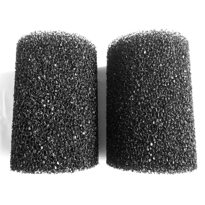 ViaAqua 1pc Overflow Filter Box Intake Round Pre-Filter Foam Sponge