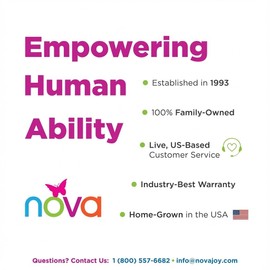 NOVA Toilet Safety Hand Rails – Adjustable Padded Armrests, Removable Aluminum Toilet Support Handles for Seniors & Mobility Assistance, Fits Standard & Elongated Toilets, 300 lb Capacity